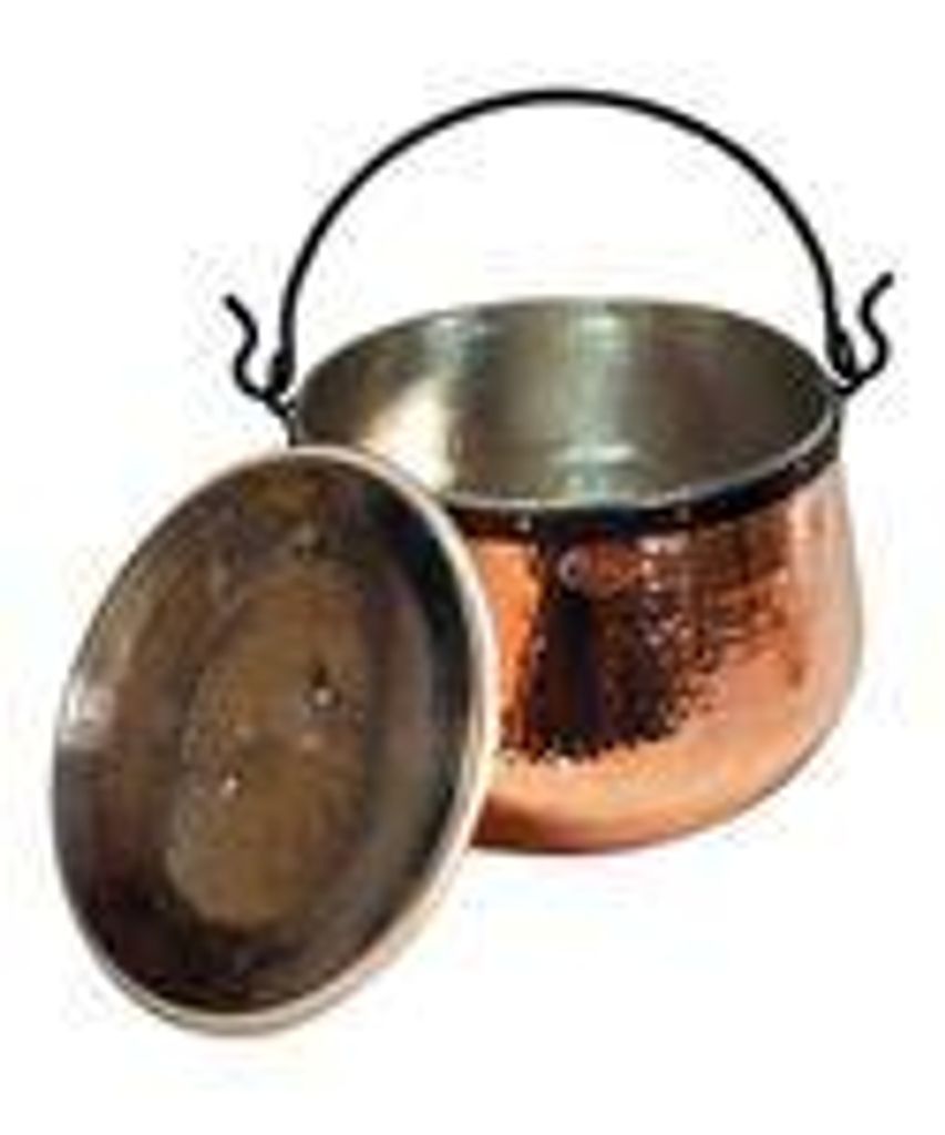 "CopperGarden®" Kupferkessel 20 Liter | Handverzinnt & Produktbild 