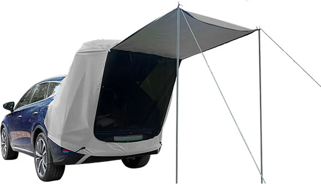 Veranda Posteriore Auto Universale Avorio - Leggera 2,25kg Anti-Pioggia