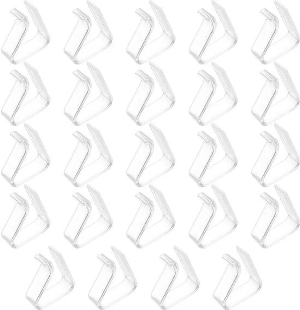 Attache Nappe Flexible pour Table de Jardin de 2 à 3,5 cm d'Épaisseur