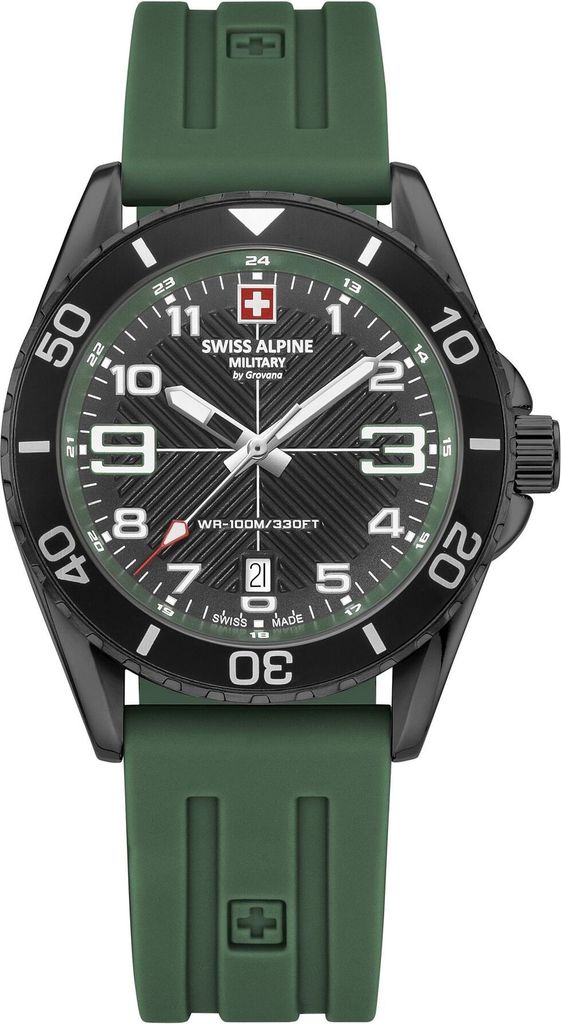 Swiss Alpine Military Herren Uhr Analog Quarz 7029.1874SAM Produktbild 
