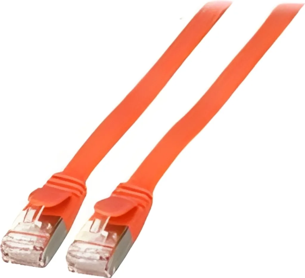 Acquista EFB K5545RT.1,5 Cavo Patch Piatto Cat.6A 1,5m Rosso U/FTP