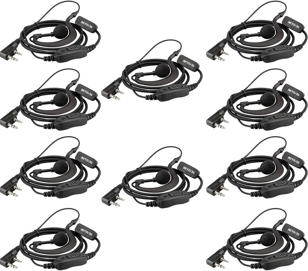 Retevis RE3120 Vysílačka Headset, 2kolíková sluchátka typu Obrázek produktu 