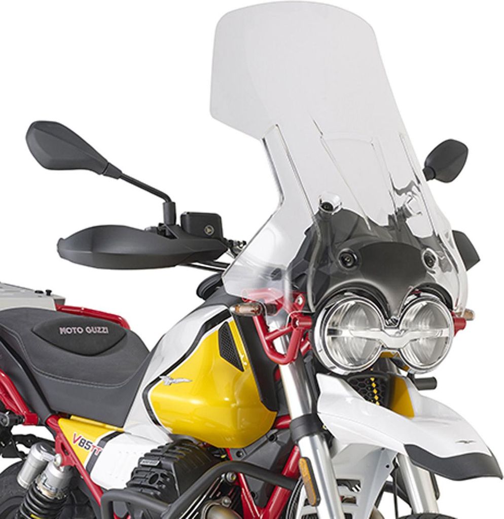 Moto Guzzi V85 Tt Windschutzscheibe (2019) 68.5X46Cm Transparent