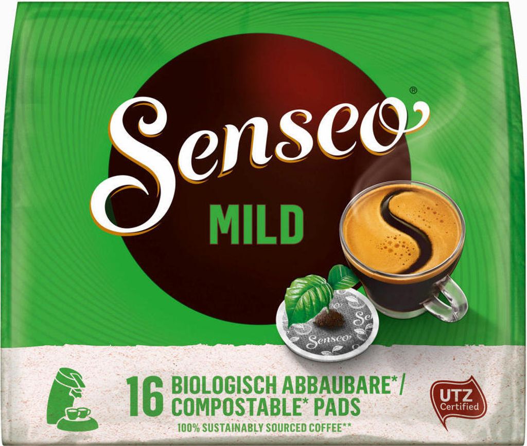 Senseo Kaffeepads Mild, Feiner und Samtweicher Geschmack, Produktbild 