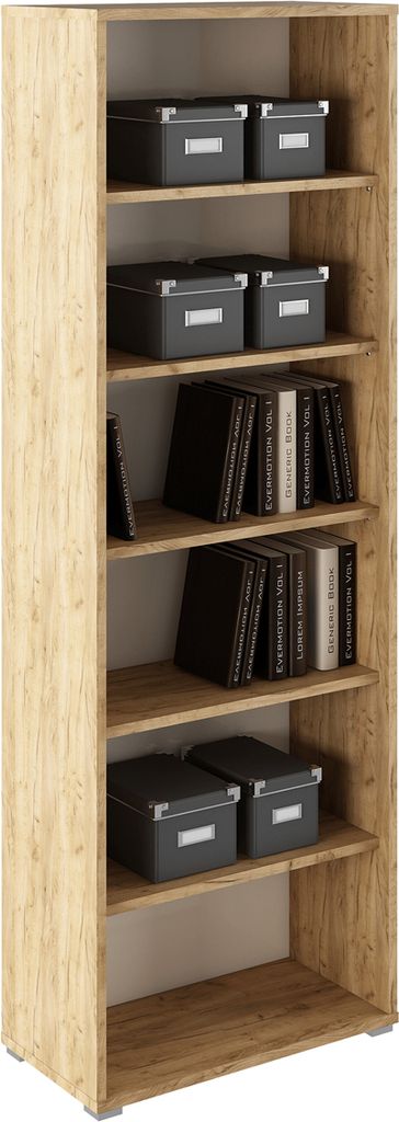 Kondela Rioma-Regal Typ 1 – Artisan-Eiche / Weiß Produktbild 