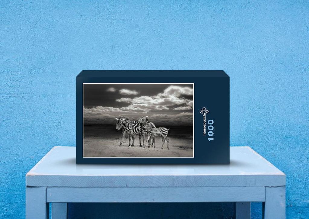 hansepuzzle 82254 - Photoshop Puzzle, 1000 Teile, Tierwelt, 60,0 x 46,0cm mit hochwertiger Aufbewahrung, Kartonbox und wiederverschließbarem Beutel