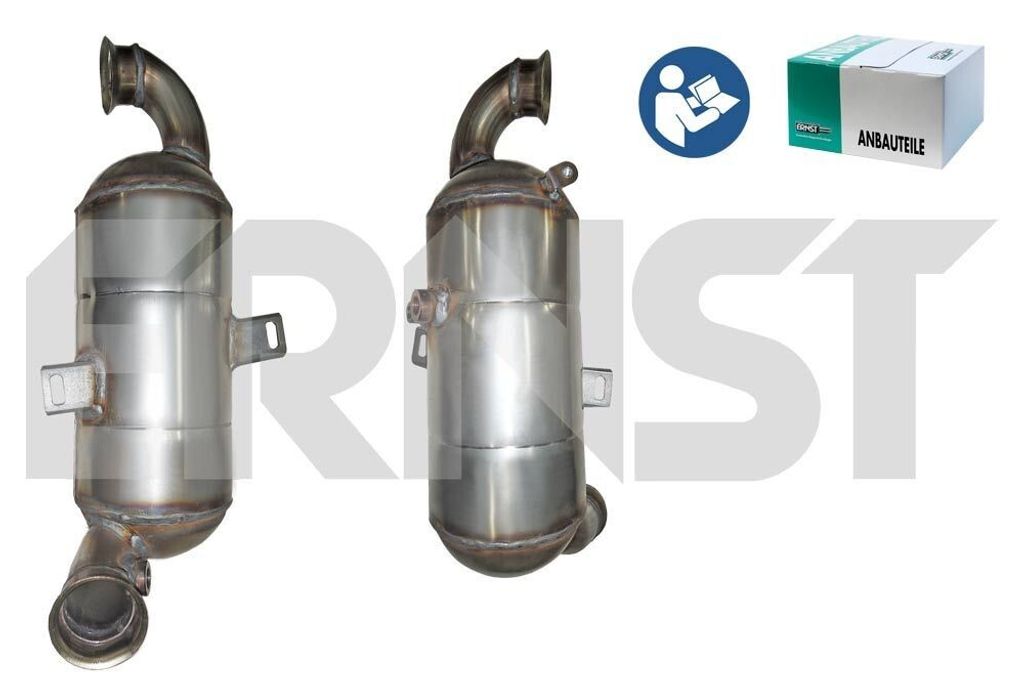 ERNST 920650 Dieselpartikelfilter DPF passend für PEUGEOT 2008 Kombi (CU) Euro 4/Euro 5 Abgasanlage Diesel