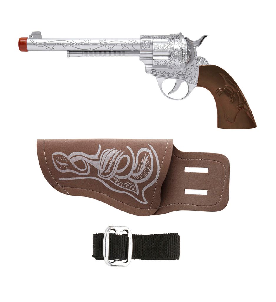 Pištoľová súprava Cowboy 3 ks. Pištoľ s puzdrom a Obrázok produktu 