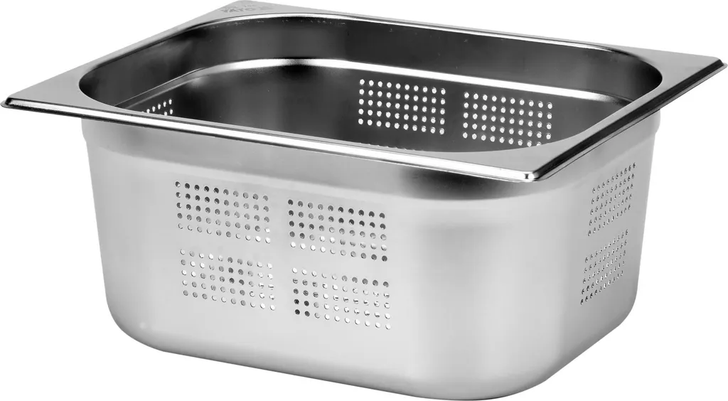 Bac Gastro Perforé GN 1/2 Inox 150mm - Évitez l'Accumulation d'Eau de Cuisson
