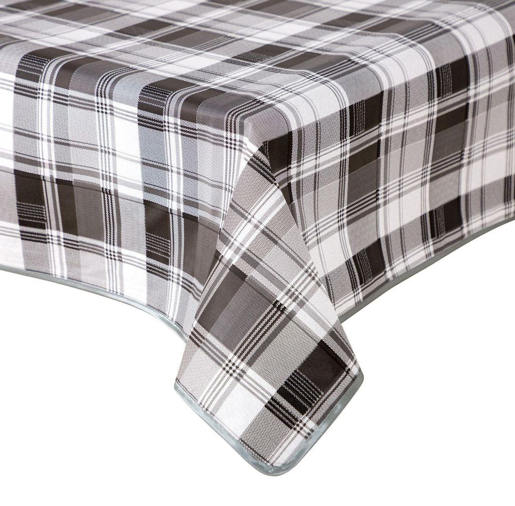 Wachstuchtischdecke kariert abwischbar 110 x 140 cm Produktbild 