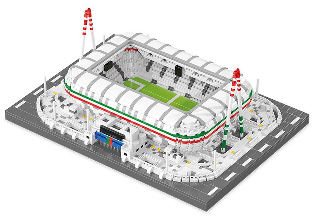 Balody 16629 Fußballstadion in Turin - Produktbild 