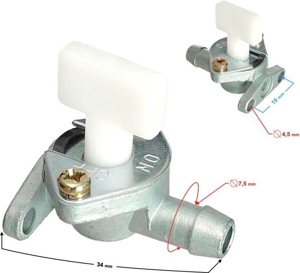 Benzinhahn für Mini-ATV Produktbild 