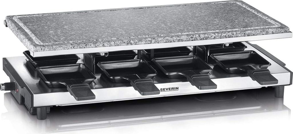 SEVERIN raclette gril s prírodným kameňom 8Pfännchen Obrázok produktu 