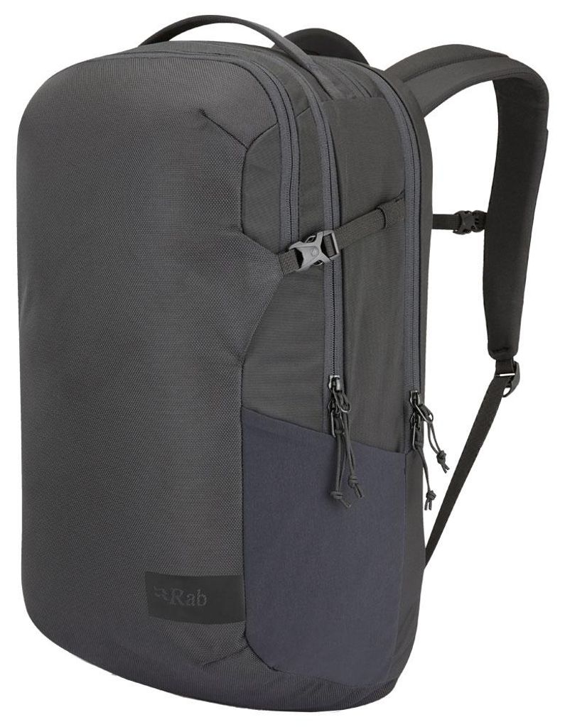 Rab Depot 28 Tagesrucksack, 28 Liter, schwarz, belüfteter Produktbild 