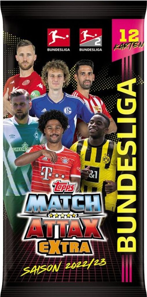 Topps Match Attax EXTRA 2022/23 - 1 Booster