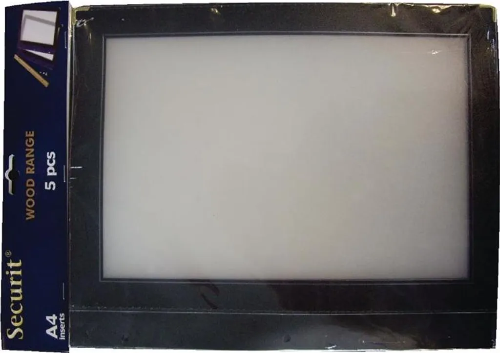 Pochettes Securit A4 noires inviolables avec fermeture adhésive x5