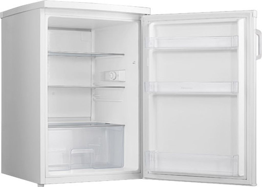 Bomann Kühlschrank ohne Gefrierfach | | 85cm | leise | 3 Ablagen | Türanschlag wechselbar | 133L | Kühlschrank klein | VS 2195.1 weiß