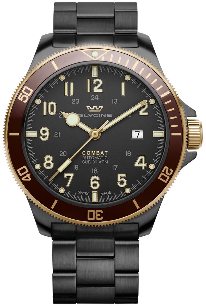 Glycine Herrenuhr GL0276 schwarz