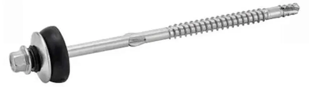 Vis Autoperceuse Inox A2 sans Pré-perçage pour Bois et Métal 6.5x130 mm