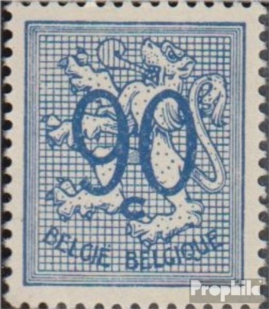 Briefmarken Belgien 1951 Mi 896x A postfrisch Ziffern und Löwe