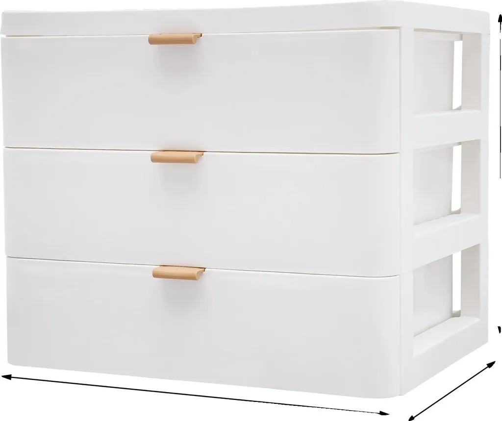 Organiseur à tiroirs multiples pour bureau et accessoires de maison