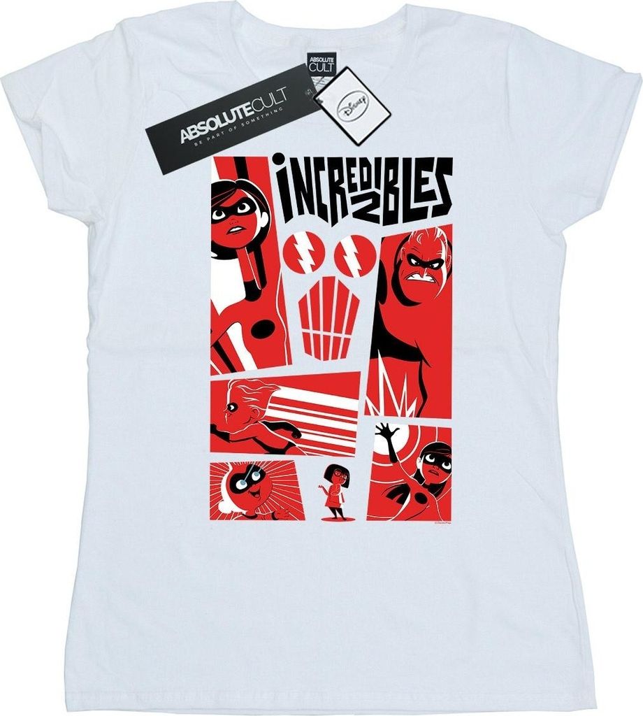 Disney - "The Incredibles" T-Shirt für Damen BI35877 (XL) (Weiß)