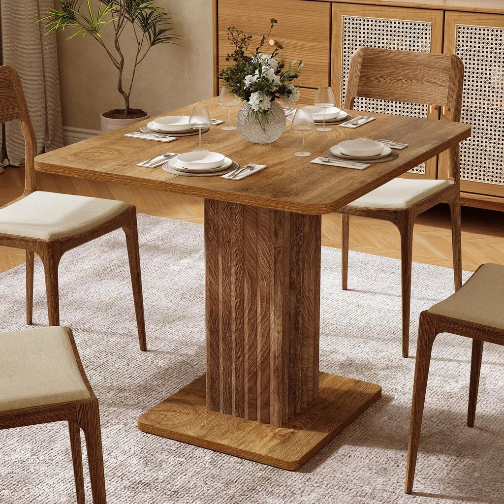 Table de salle à manger pour 4 personnes - Petite table de Image du produit 