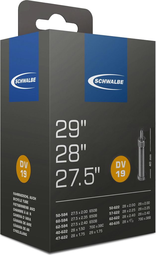 Camera d'aria Schwalbe 27,5/29 x 1,50/2,40 (40/62-584/635) Immagine del prodotto 