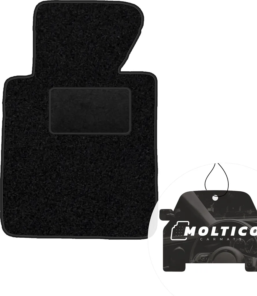 Tappetino Guida BMW E46 1998-06 | Velours Nero Alta Densità