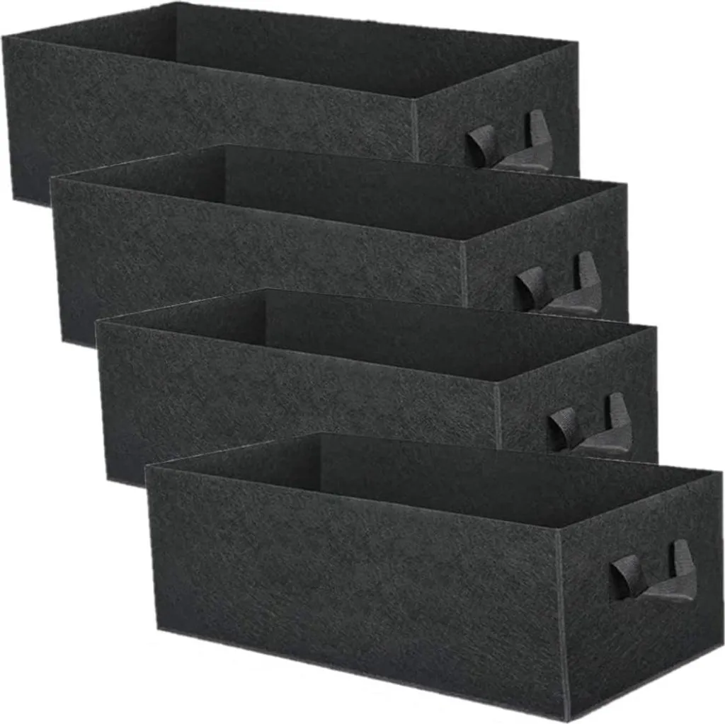 Sacs de culture robustes avec aération renforcée des racines 30L x4