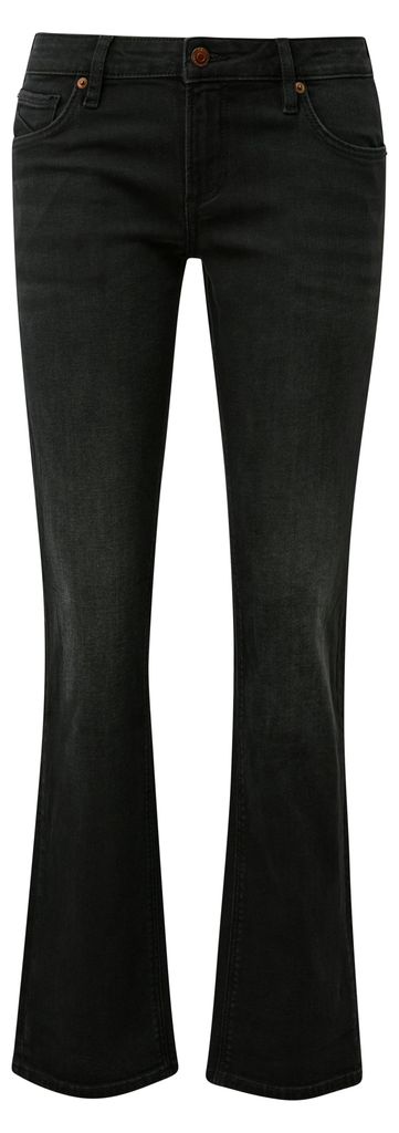 s.Oliver Jeans Slim Fit Straight Leg Mid Rise mit Used-Effekten, 5-Pocket-Form und Bewegungsfreiheit