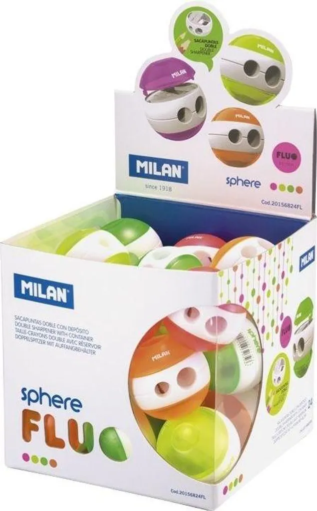 KUM 2414 Spitzer Kugel Fluo Temperino con Serbatoio - Qualità Tedesca