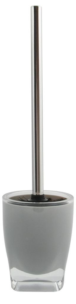 MSV 3700703941903, WC-Bürste & Halter, Graubraun, Acryl, Produktbild 