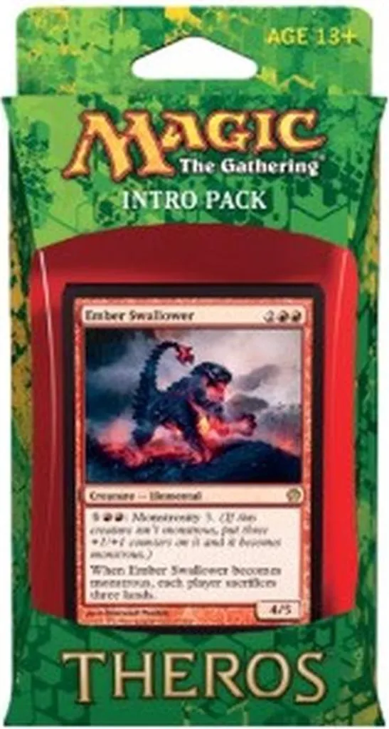 Pack Intro Theros Blazing Beasts Deck Rouge Vert Magic The Gathering