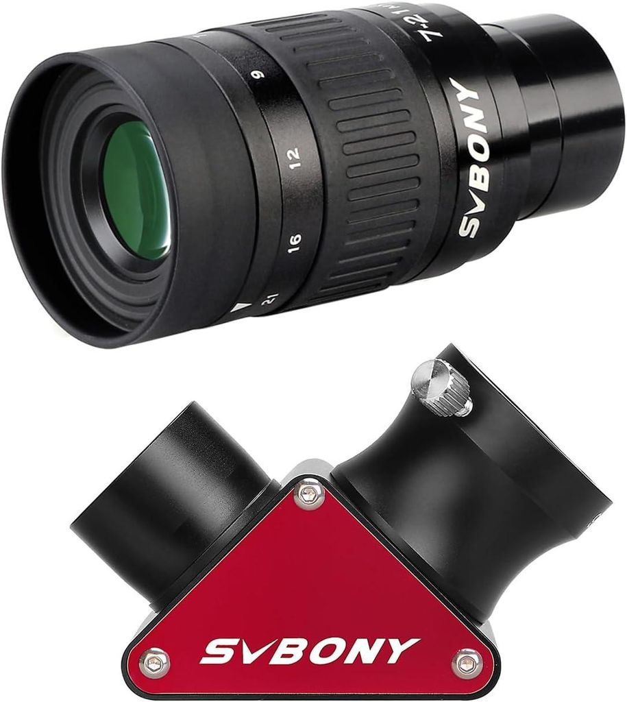 SVBONY Teleskopzubehör Set, SV135 Zoomokular, SV188P Produktbild 