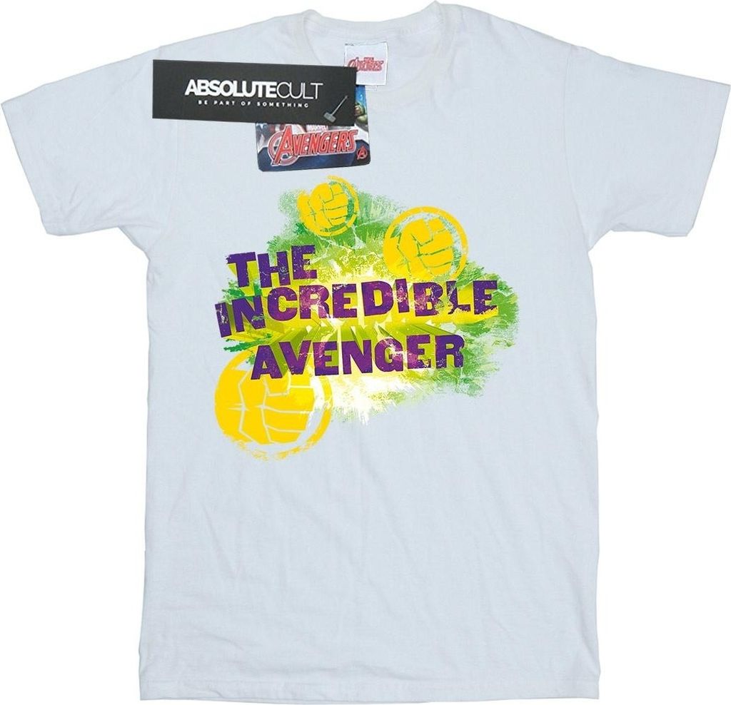 Marvel - "Avenger" T-Shirt für Herren BI49263 (S) (Weiß)