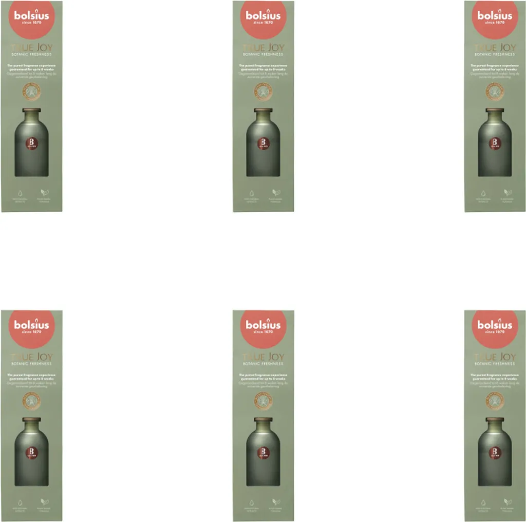 Parfumez votre Maison avec l'Encens Fraîcheur Botanique Pack de 6 Bolsius