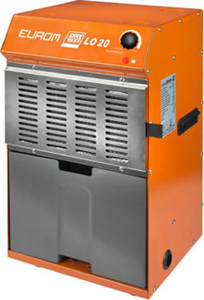Déshumidificateur Eurom LO20 - Modèle de Construction Robuste 20L/jour