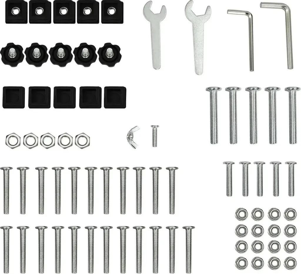 Étagère de buanderie robuste métal et MDF - Structure stable 3 étages - 9