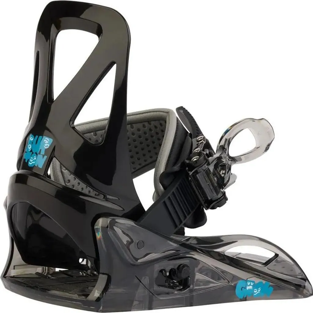 Fixations de snowboard Burton Grom Black M taille 31.5-34