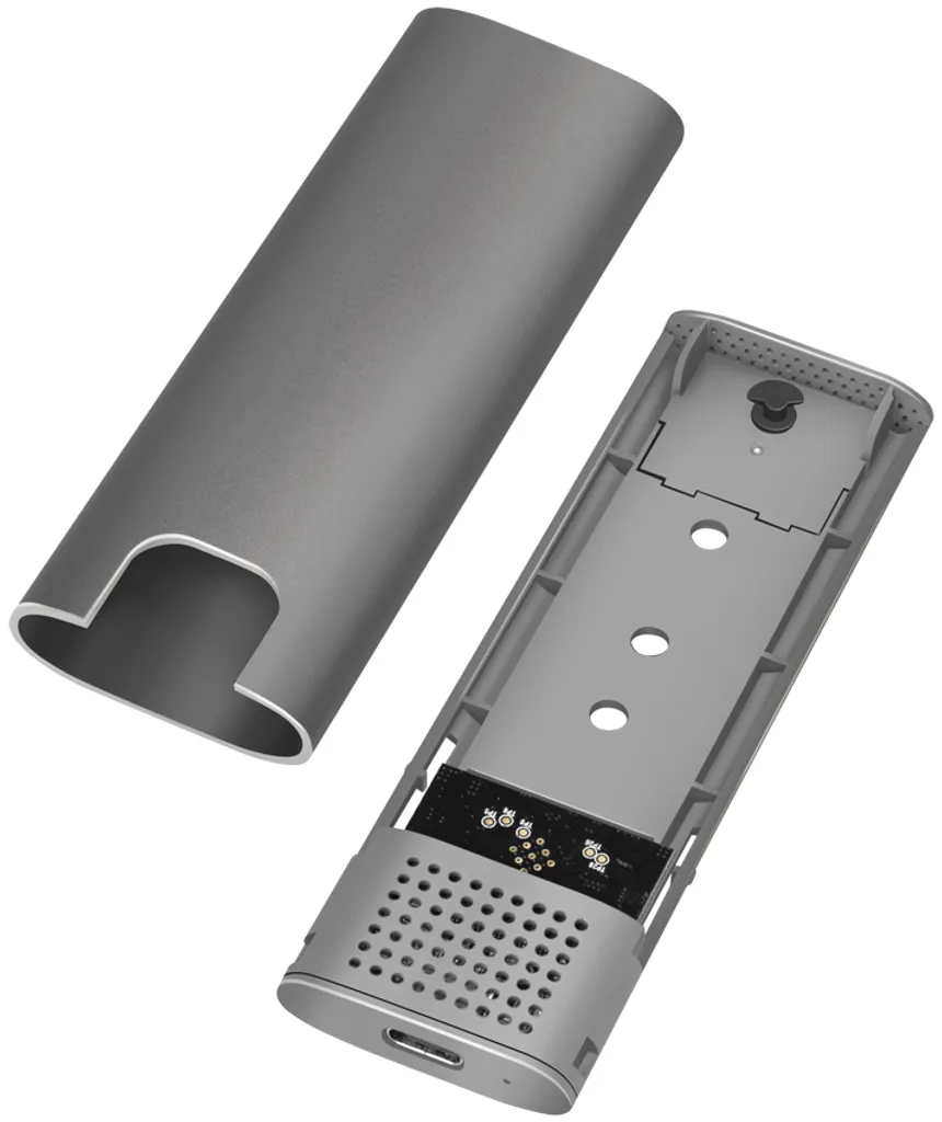 Boîtier externe pour disque SSD M.2 NVMe et SATA USB-C 3.2 Gen 2 Ultra
