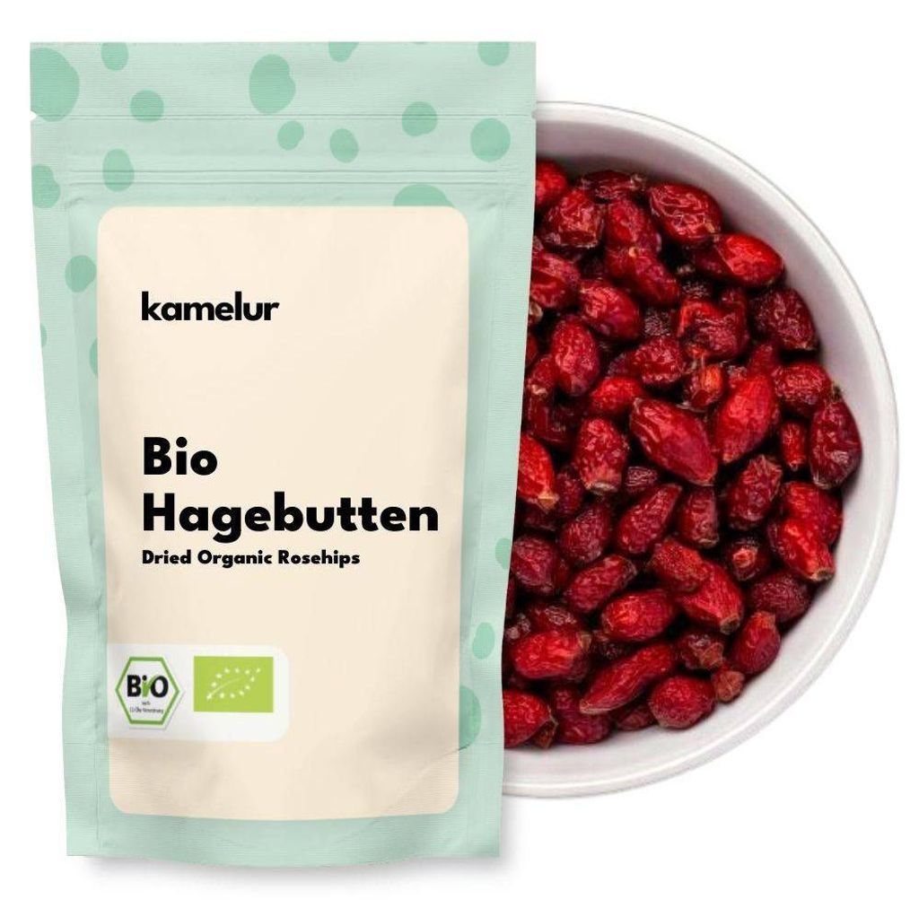 Kamelur Bio Hagebutten ganz 1kg Produktbild 