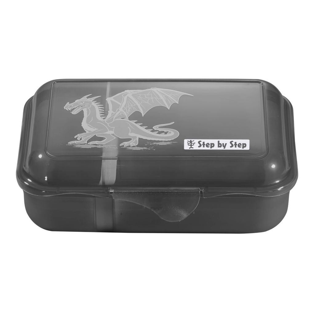 Step by Step sacco per il pranzo Lunchbox Dragon Drako nero Immagine del prodotto 