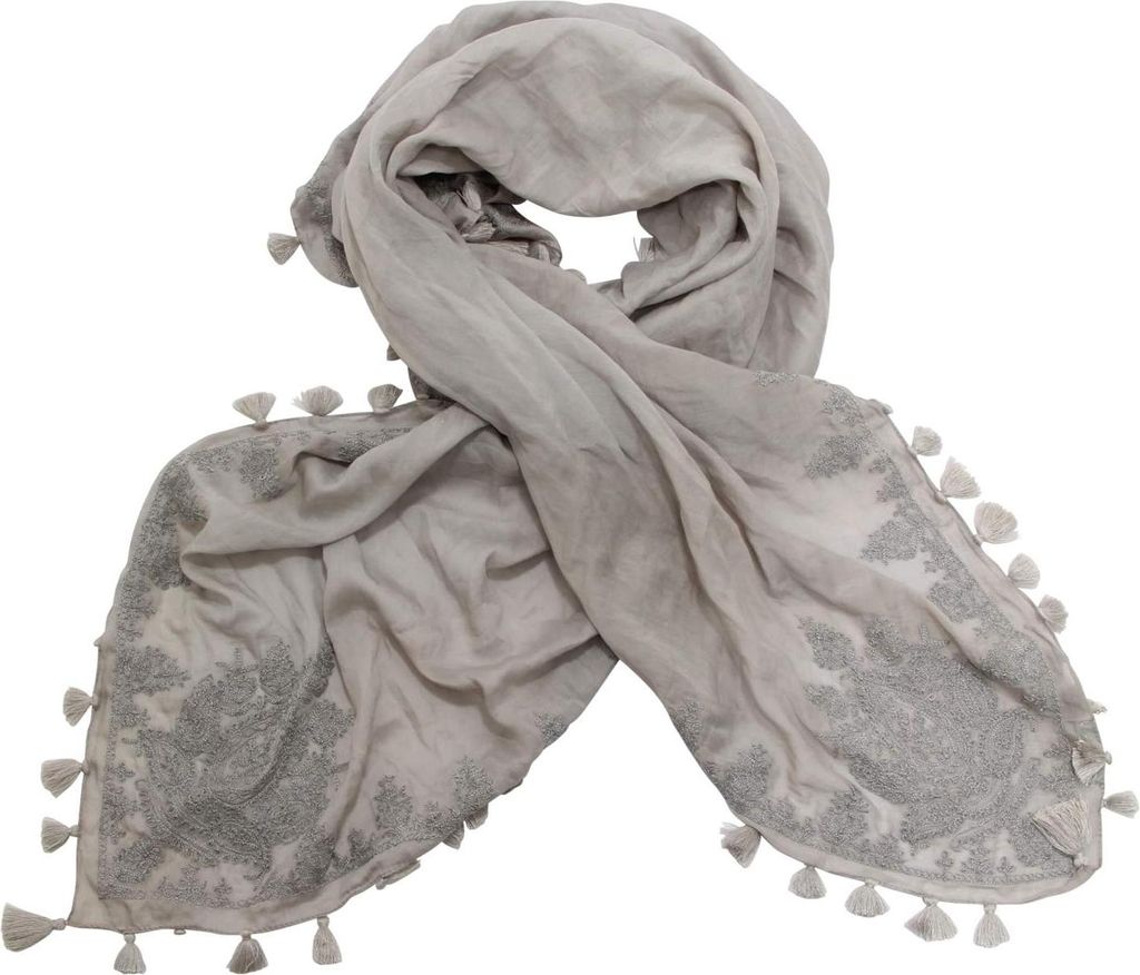 M1438 Sciarpa Donna Cornici Woman Baumwolle/Silk Scarf 108X108 Cm