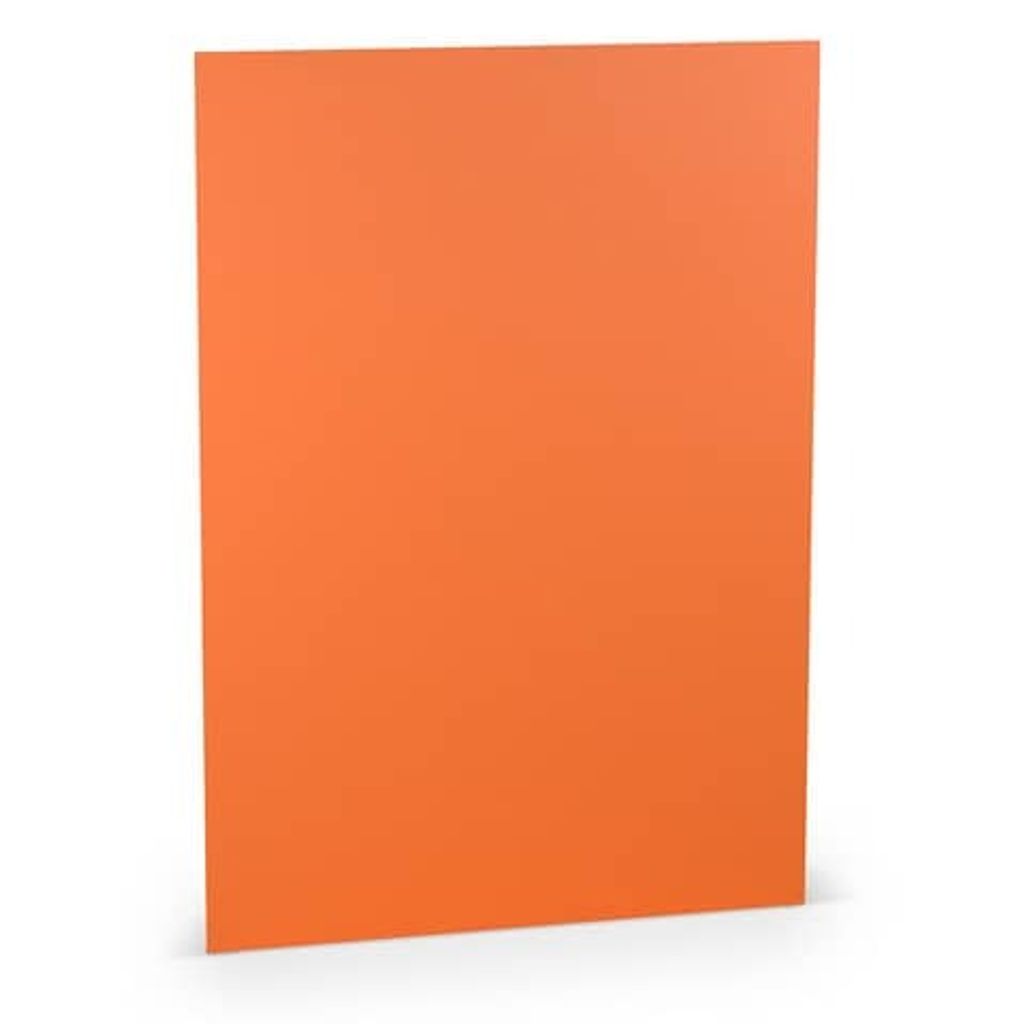 Blatt a4 Karton 10 Stk. orange