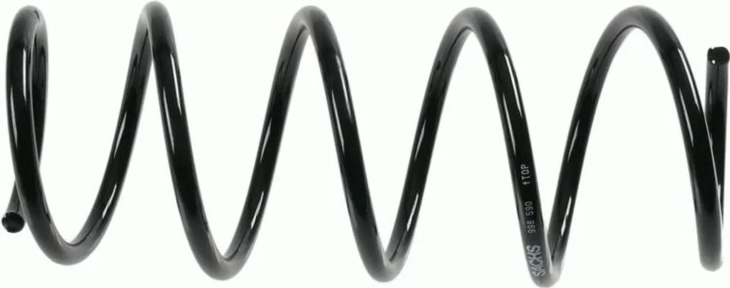 Ressort hélicoïdal de châssis SACHS 998 590 compatible Lancia Ypsilon