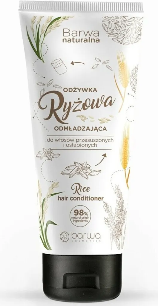 Addio Capelli Secchi! Barwa Balsamo Riso 200ml - Glow Up Immediato