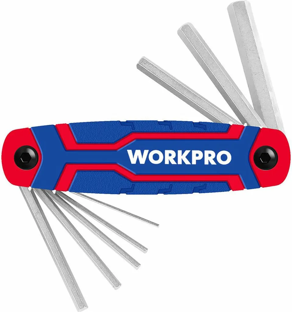 Recensione Set 8 Chiavi Hex WORKPRO: Efficienza Metrica e Design Compatto