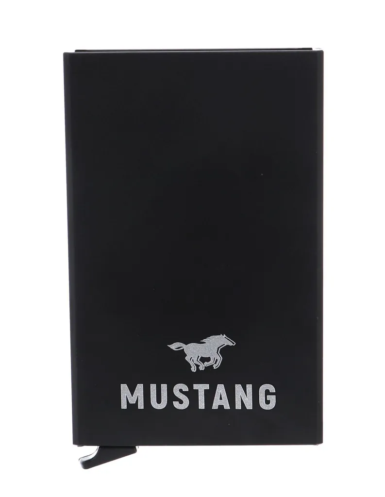 MUSTANG portacarte Lucca Card Cassette Black nero