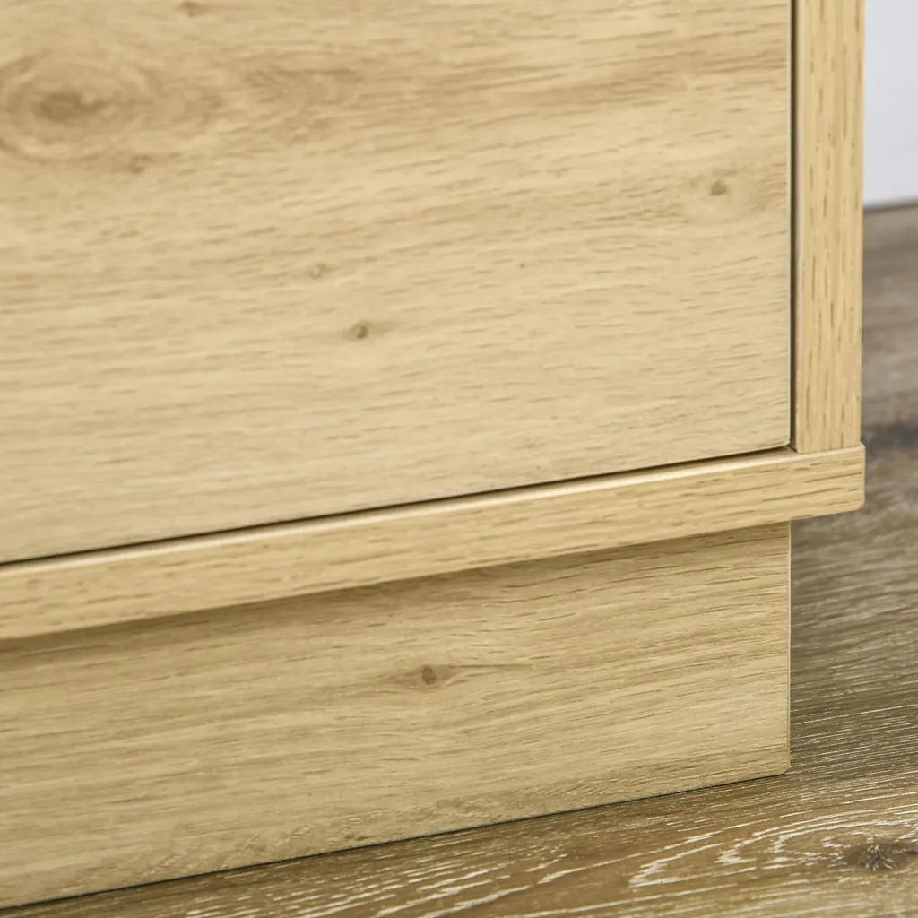 Commode compacte 3 tiroirs rotin : gagnez de la place avec style - 8